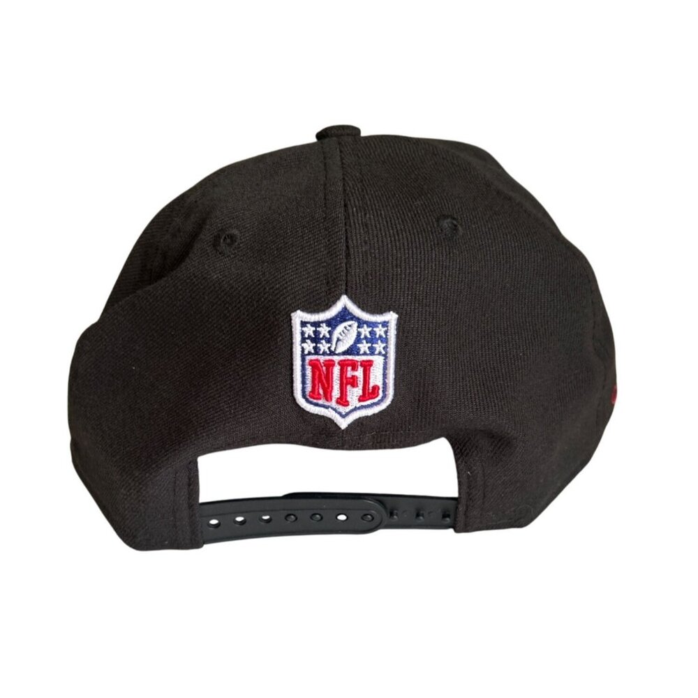 Arizona Cardinals New Era 9FIFTY Snapback Hat Black & Red NFL Adjustable Cap - Picture 4 of 9